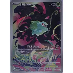 Bulbasaur 133/132 Illustration Rare – Mega Evolution Pokémon Card – English Holo