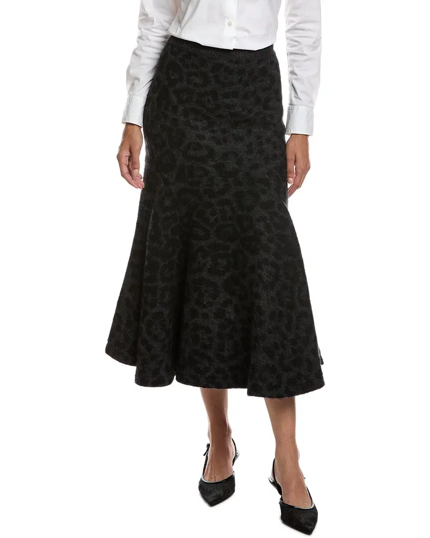 Valentino Mohair & Wool-Blend Sweater Skirt