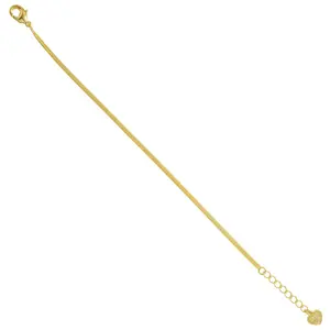 EVRY JEWELS Gold or Silver Plated Women's Hypoallergenic Slithering Bracelet