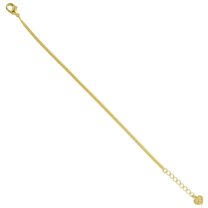 EVRY JEWELS Gold or Silver Plated Women's Hypoallergenic Slithering Bracelet