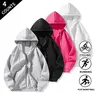 Men's 4-Pack Vintage Zip-Up Hoodies - Oversized Loose Skater Polyester Streetwear Clothing, Casual All-Seasons Male Athletic Sweatshirts Outerwear Basics (Men's Streetwear Core Male Clothing)