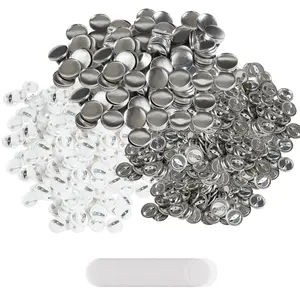 VEVOR 1" 25mm Button Badge Parts Supplies for Button Maker Machine 500 Sets.Badge machine not included