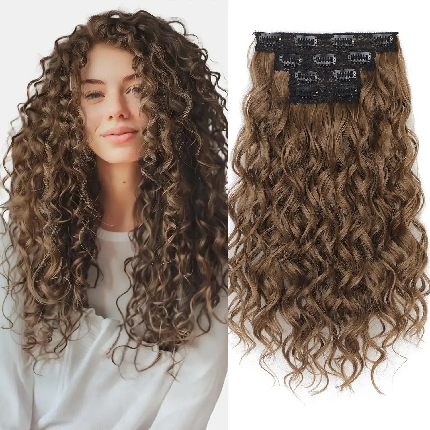 16inch-Light Caramel Brown