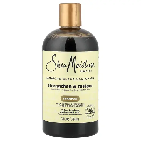 Shea Moisture Jamaican Black Castor Oil Shampoo, 13 fl oz (384 ml)