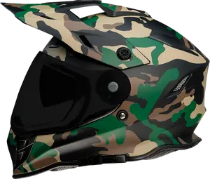 Z1R Range Camo Dual Sport Helmet