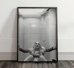 White Chicks Movie Poster, Funny Bathroom Wall Art, Black and White, Girls Bathroom Decor, Toilet Print, Restroom Decor
