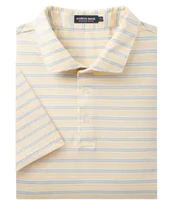 Southern Marsh - Bermuda Performance Polo - Grayton Stripe