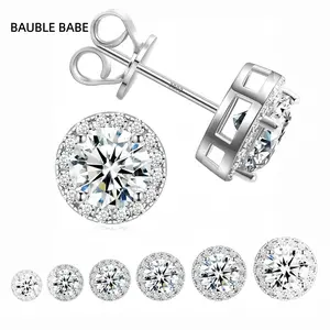 【2026 TREND ALERT】S925 Silver Soft-Needle Studs | 2026 New Arrivals | Zircon Studs/Moissanite Style | Mens Jewelry w/ Authenticity Certificate