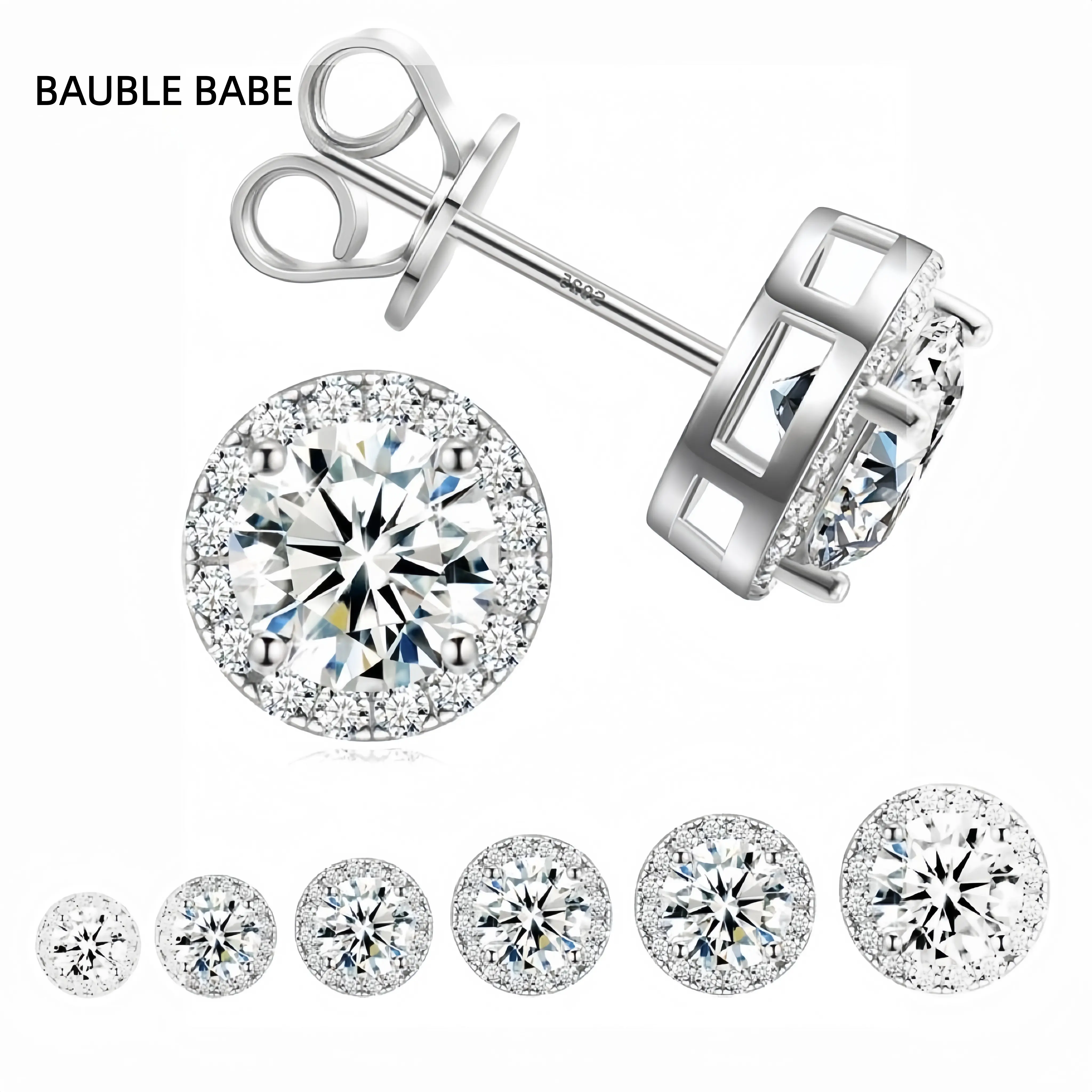 【2026 TREND ALERT】S925 Silver Soft-Needle Studs | 2026 New Arrivals | Zircon Studs/Moissanite Style | Mens Jewelry w/ Authenticity Certificate