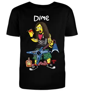 Dimebag Darrell T-Shirt Basic Cotton Collar