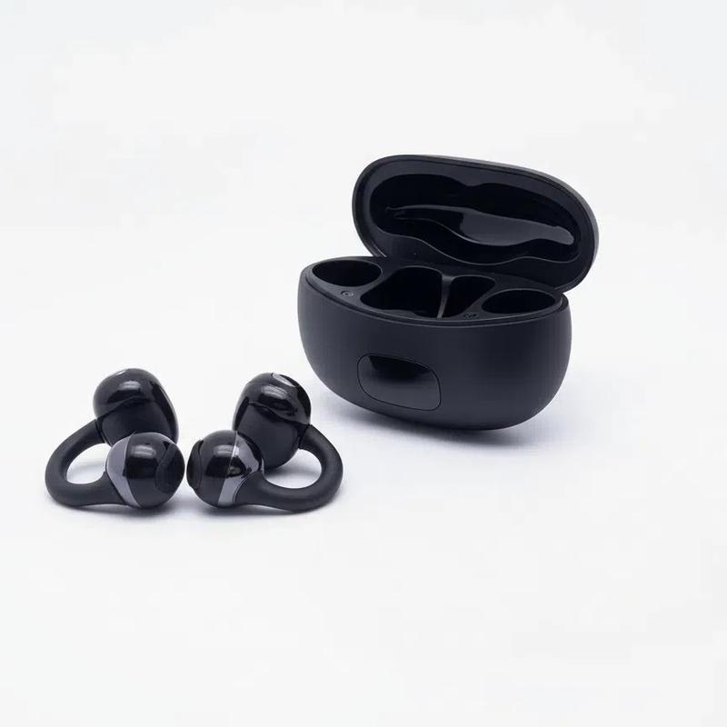 Fluffdrip New YXG-20 Ear Cuff Earphones, 6H Single Playtime (20H+ with Case), All-Day Comfort Clip-On Design, LED Power Display