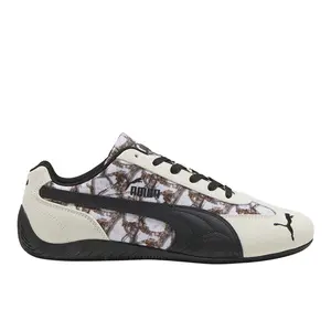 PUMA Mens Speedcat Camo Lace Up Sneakers Shoes Casual - Off White
