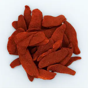 EverSnax Dried Chili Mango Slices Sweet & Spicy Gluten-Free Healthy Fruit Snack Naturally Flavored 1 Pound Tangy & Zesty - Dry