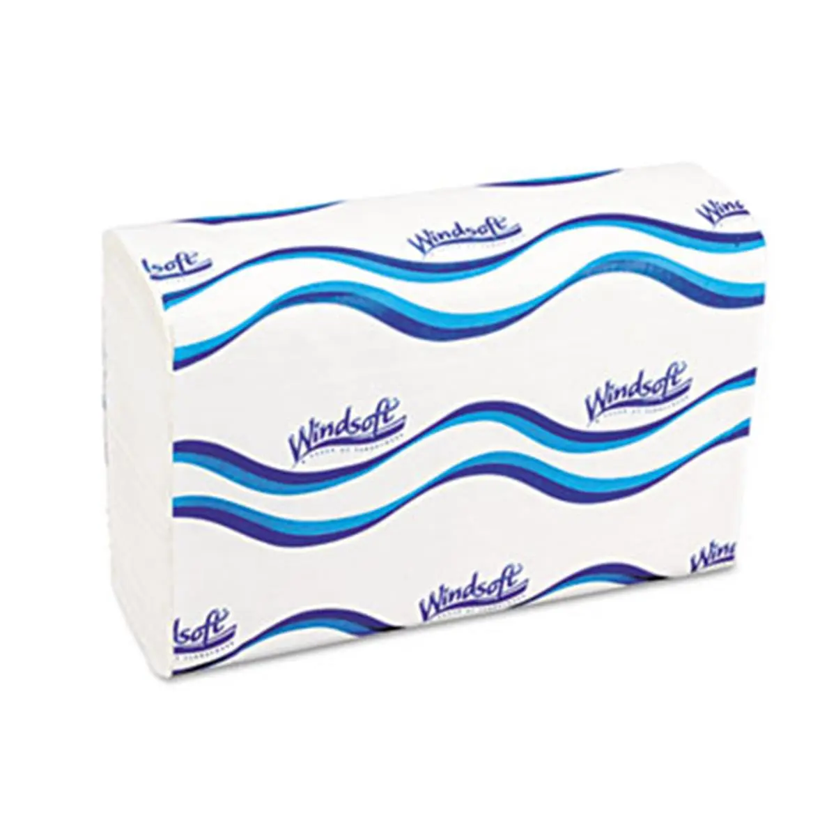 212 MAIN Windsoft 101 Embossed C-Fold 1-Ply Hand Towel Tissue Wipes - 10.1x13.2 in White - 200 Sheets per Pack - 12 Packs per Carton, Household Essential