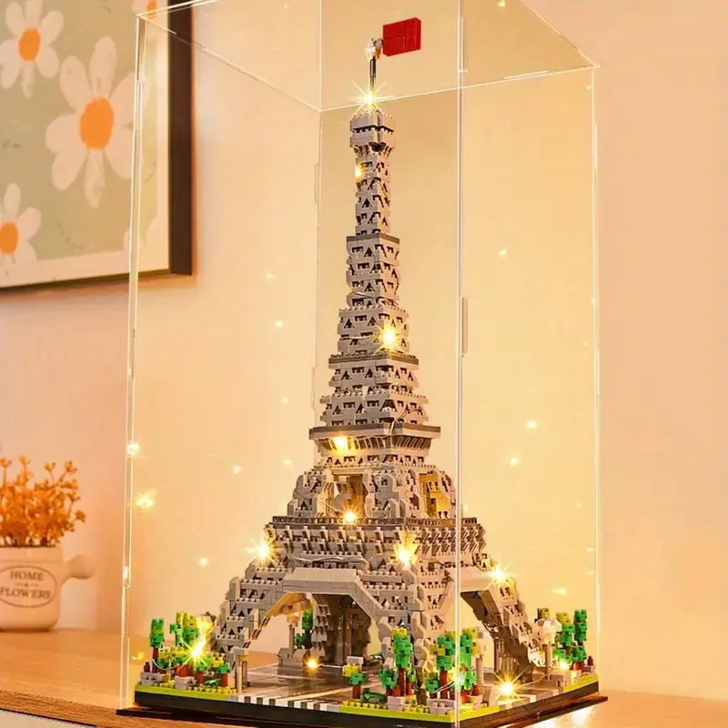 Eiffel Tower Design Building Blocks, 1 Box Mini Eiffel Tower Model Building Blocks, Creative and Educational Building Blocks, Diy Building Model, Model Building Kit