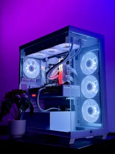 SHOOK PC Lightstar Gaming PC featuring a Gigabyte AERO GeForce RTX 5070 OC, Ryzen 9600X, 16GB DDR5 6000MHz, 1TB SSD, WIN 11 Pro
