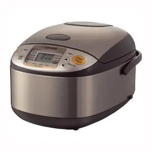 Zojirushi NSTSC10 Micom Stainless Steel Brown 5.5-Cup Rice Cooker & Warmer