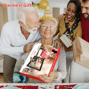 FRAMEO 10.1 Inch WiFi Digital Picture Frame, 1280x800 HD IPS Touchscreen Digital Photo Frame Electronic, 32GB Storage, Auto-Rotate, Wall Mountable, Share Photos/Videos via Frameo App from Anywhere Home Decoration Adjustable summerwins