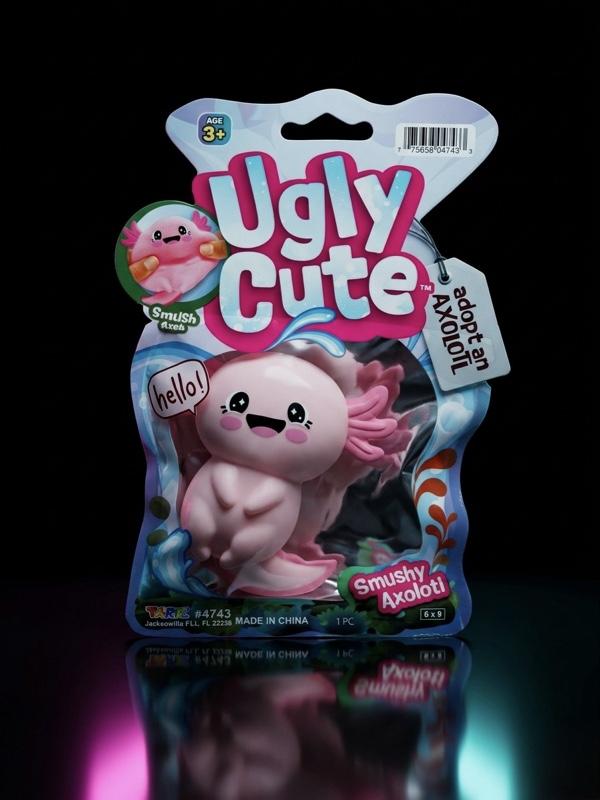Ugly Cute Smushy Axolotl Squishy Toy | Mystery Color | Slow Rise Stress Relief