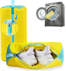 Shoe Washing Machine Bag Reusable Shoe Laundry Bag for Washing Machine Sneaker Wash Bag Protector for All Shoe Sizes (1PC, 2PCs)