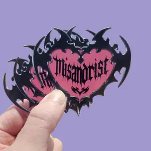 Sticker- Misandrist black metal