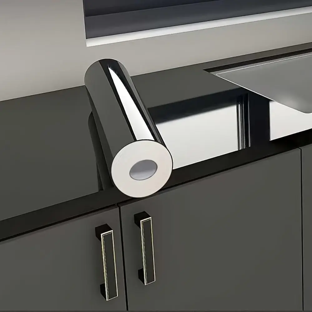 Luxury Self-Adhesive Wallpaper Roll, Easy Installation & Cleaning, Perfect for Kitchen Countertops, Cabinets, Living Room Walls