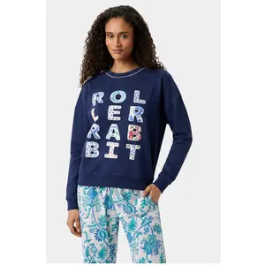 Roller Rabbit Applique Crewneck