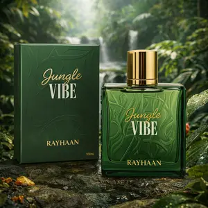 Rayhaan Jungle Vibe Eau de Parfum Spray for Unisex,3.4 Ounce