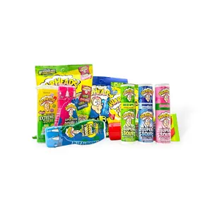 Warheads Trend Box - Variety of Sour & Extreme Sour Candies - Soft & Hard Candy Mix for Sour Candy Lovers Snack Sweet