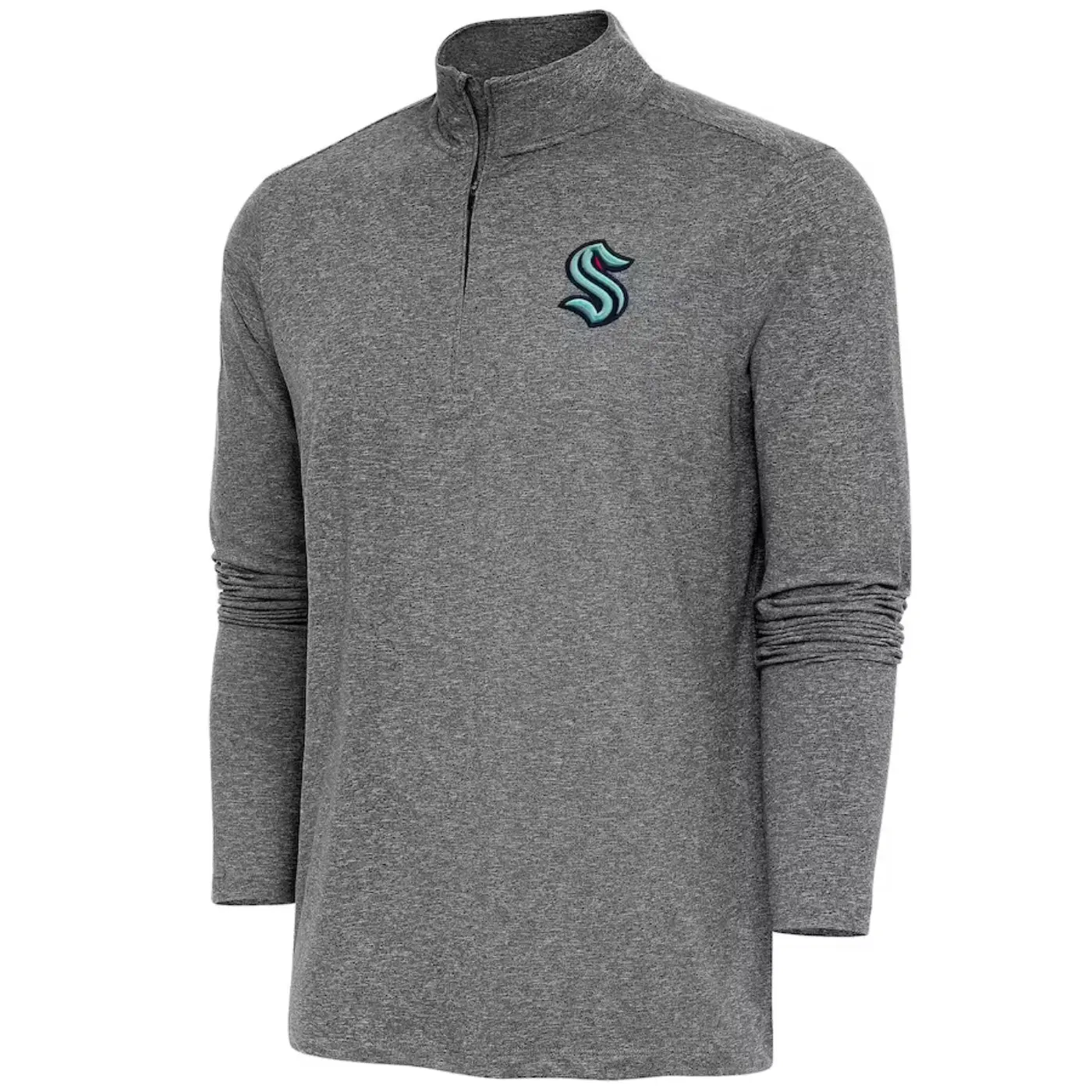 Seattle Kraken Antigua Mens Hunk Quarter Zip