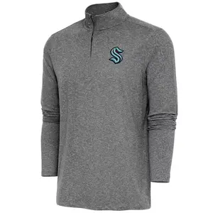 Seattle Kraken Antigua Mens Hunk Quarter Zip