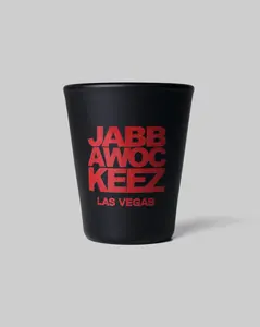 3 Stack Logo Shot Glass Jabbawockeez Red