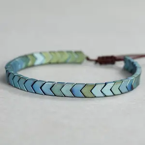 1pc of Red Iron Bracelet, Arrow Balance Bracelet, Meditation Basic Calming Bracelet for Woman Gift