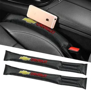 1/2PCS Car Interior Soft Leather Leak-proof Pad Seat Gap Filler Protection Accessories For Chevrolet Cruze Aveo Captiva Lacetti