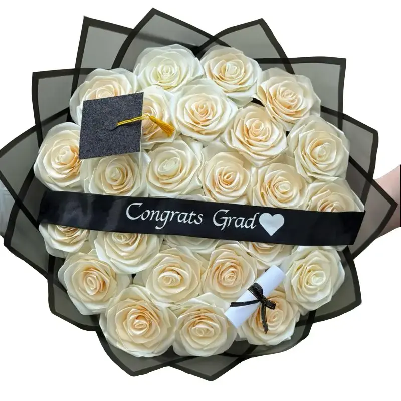 Keepsake Graduation Eternal Rose Bouquet
