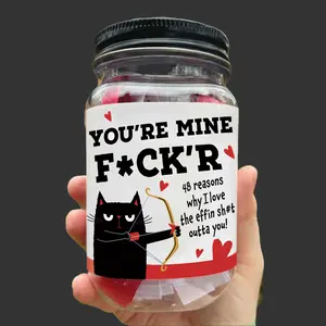 Funny Valentine Jar: 48 badass reasons why you Luv em