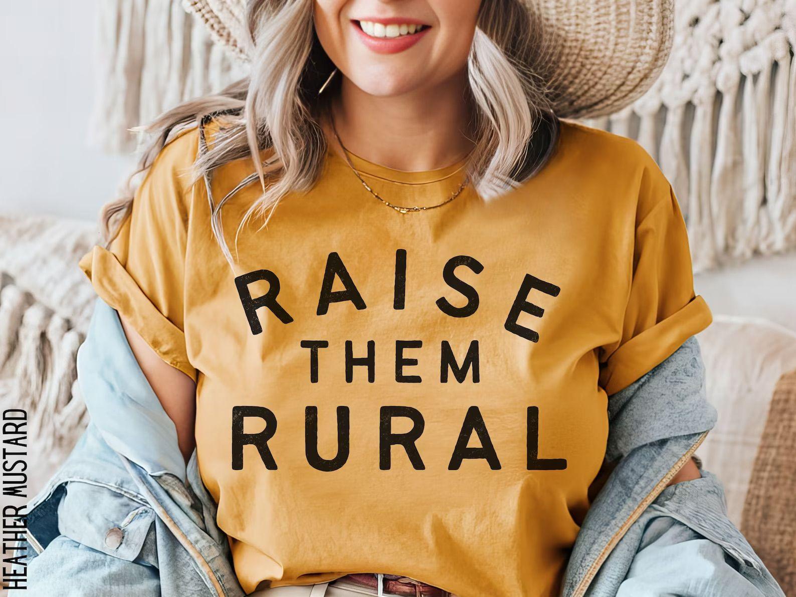 Raise Them Rural Shirt, Homeschoolin &hellip;
