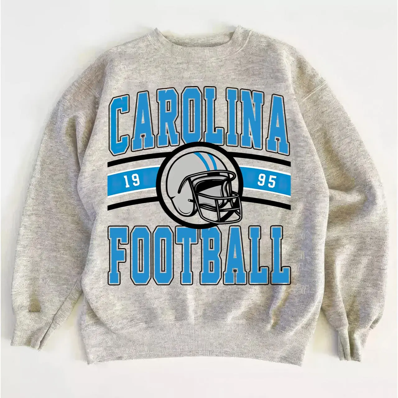Panthers Vintage Football Crewneck Sweatshirt, Retro Fan Game Day Shirt