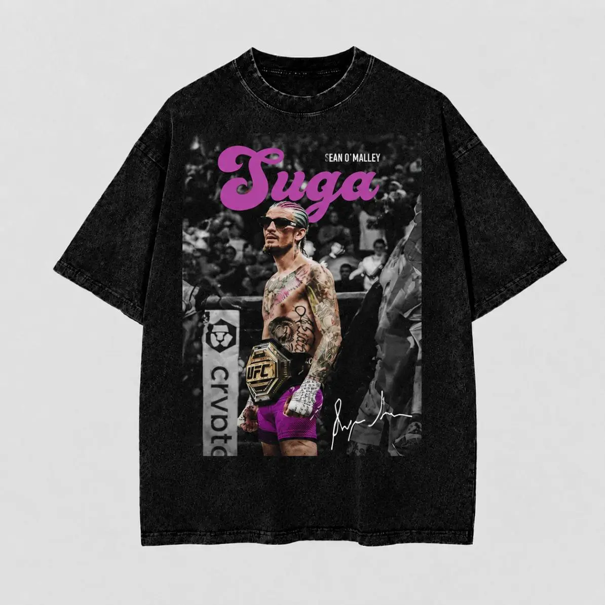Sean O’Malley Suga Show Vintage Bootleg Graphic Shirt, Retro 90s Unisex Washed Tee, Sport Gym Workout Streetwear Hoodie, Sweatshirt, Gift for Fans