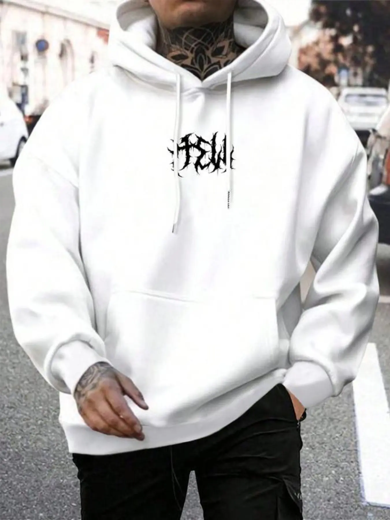 Music hoodie swag opium y2k 原宿新グランジ Cyber Sigilism Fallen Angel Wings Hoodie | Opium Core Aesthetic