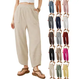 Say goodbye to restrictions: These breathable wide-leg harem pants offer an all-day 'vacation vibe' with zero compromise on style