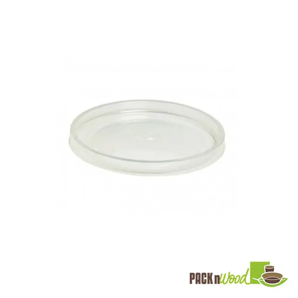 Packnwood 210SOUPLPP114 Clear Flat PP Lid