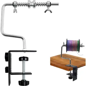 Line Spooler System, Portable  Line Winder Adjustable Spinning Reel Spooling Station Machine