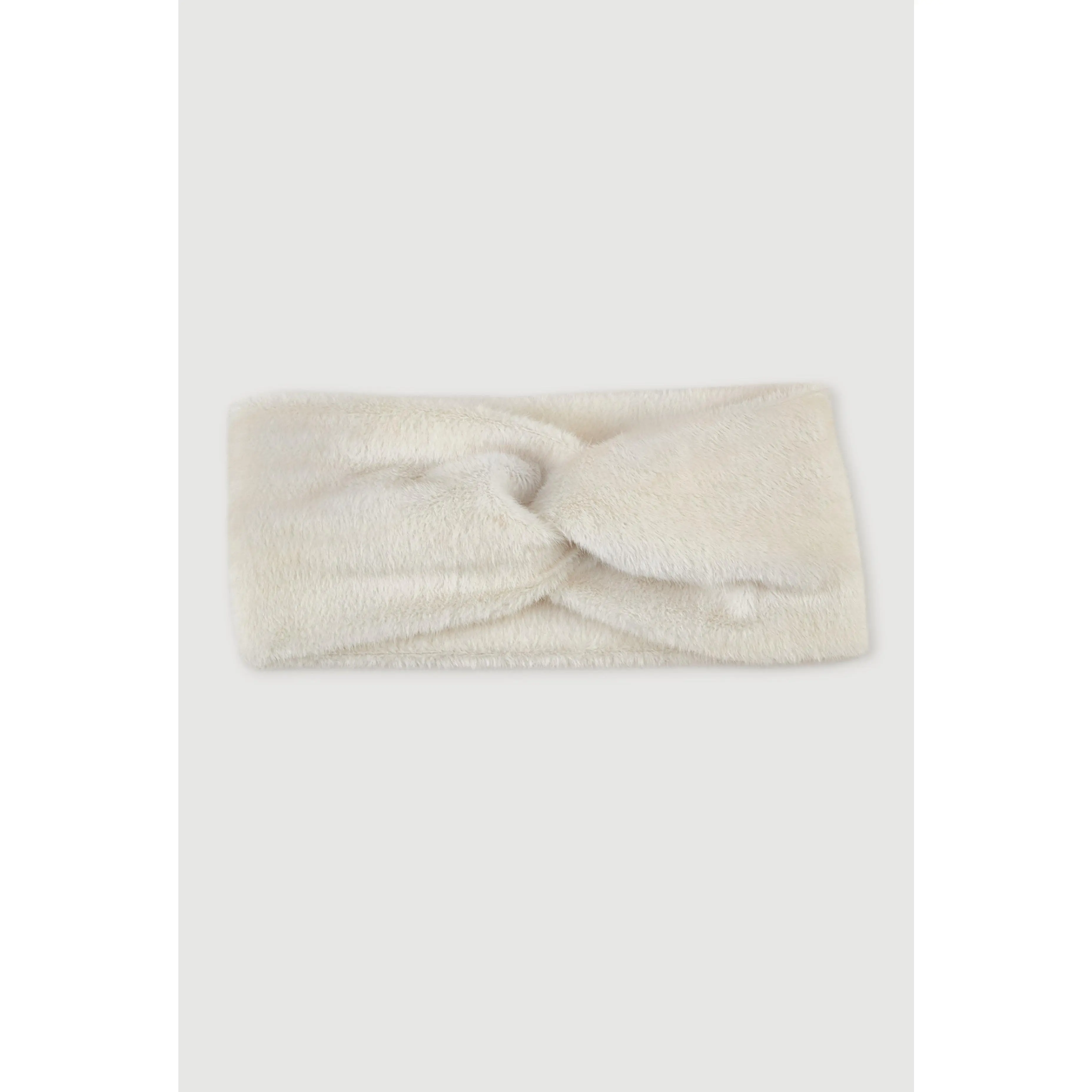 Faux Fur Twisted Front Headband