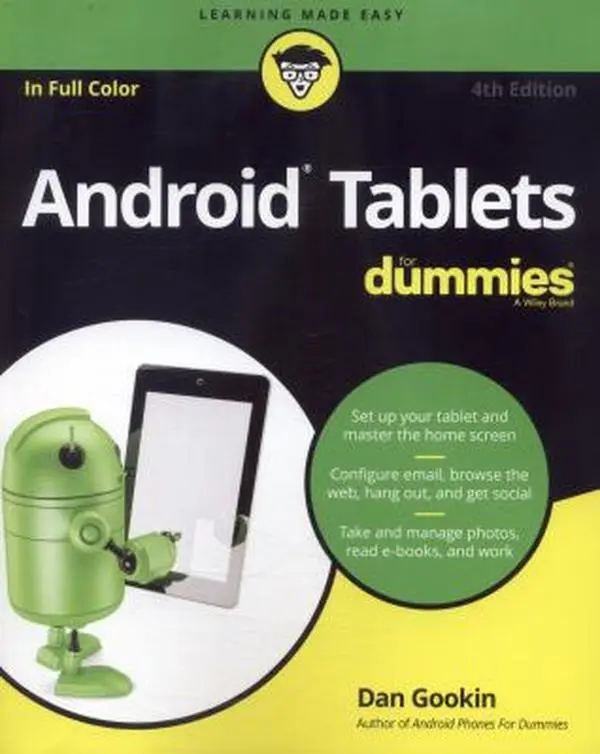 USED Book - Android Tablets for Dummies by Gookin, Dan (Paperback) - english