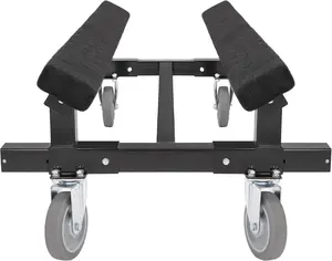 Universal Watercraft Dolly 1400 LBS Compatible with Sea-Doo Yamaha Kawasaki Jet Ski Stand Boat Sailboats Adjustable w/Four Casters Steel Black