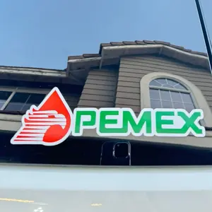 Pemex Mexico Color Sticker - Many Sizes for Vehicle Exterior Decoration Truck Car Decal Side