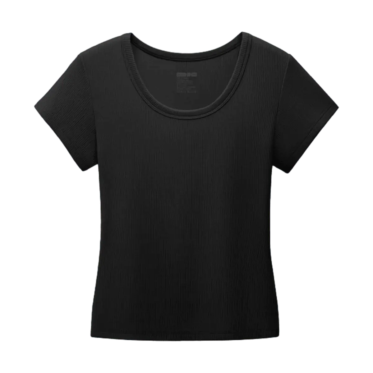 Women's Casual Basic Slim Fit U-Neck Short Sleeve T-Shirt in Cooling Tencel Modal Slimming Fabric for Layering, Chic, Comfortable, Shortsleeve, Everyday, Piece, Tshirt