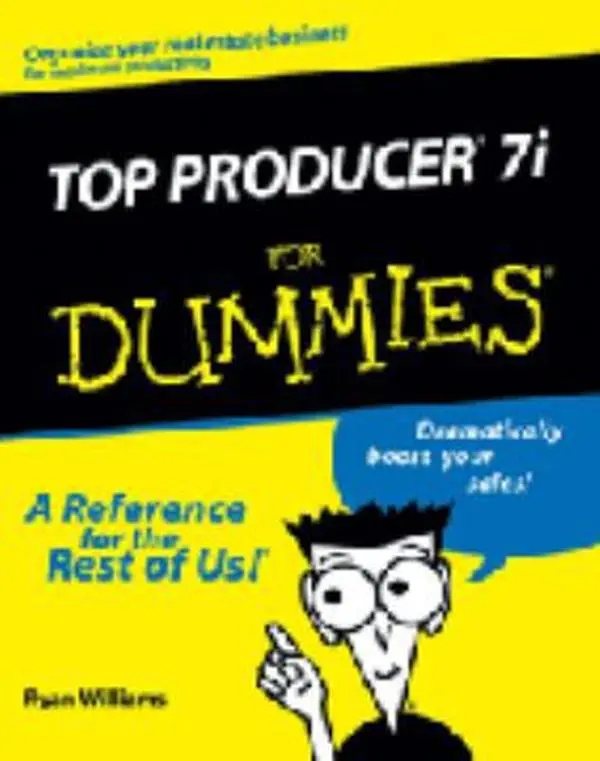 USED-Top Producer 7i for Dummies by Ryan Willians (Paperback)