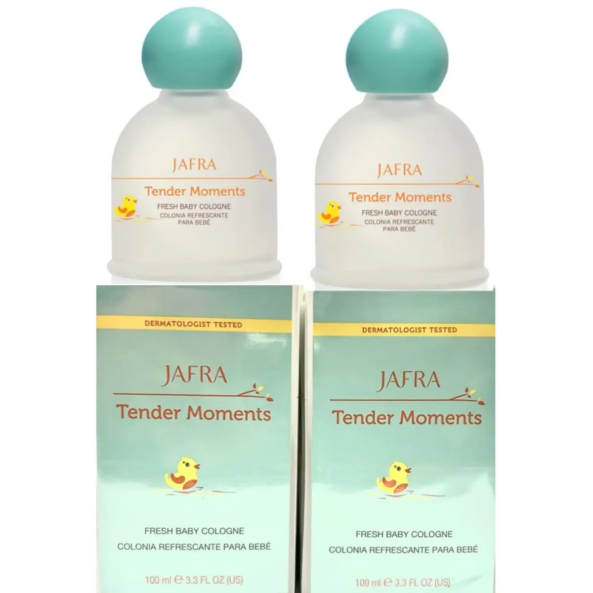 Jafra Tender Moments Baby Fresh Cologne - Set of 2 and 1